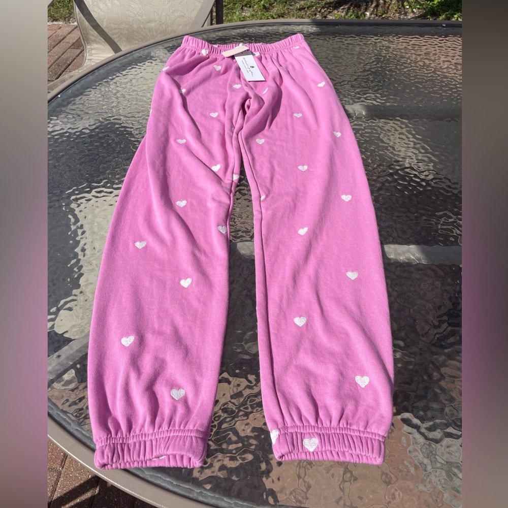 Spiritual Gangster Pink Perfect Crop Joggers Size XS